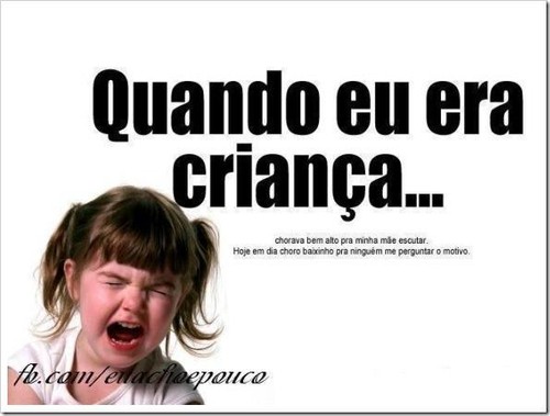 Quando eu era criança