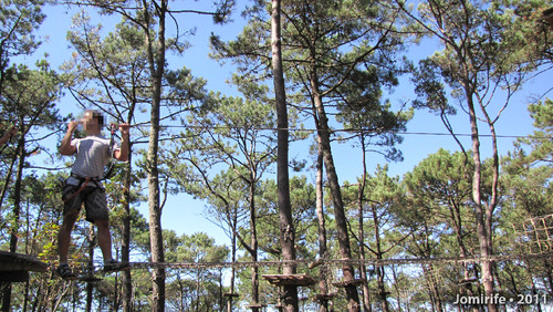 Parque Aventura: Caminhar pela rede