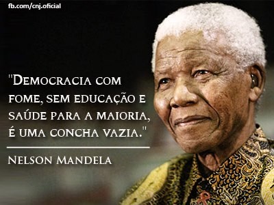 nelson Mandela - democracia