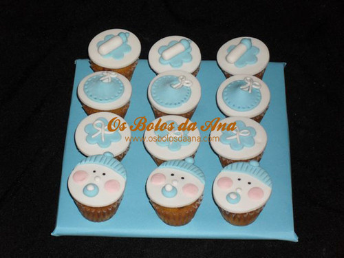 Mini Cup Cakes Queques de Bébé 