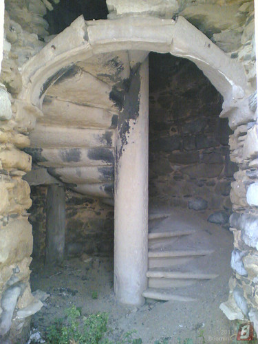 Ruínas do Pharol do Cabo Mondego - Escadas
