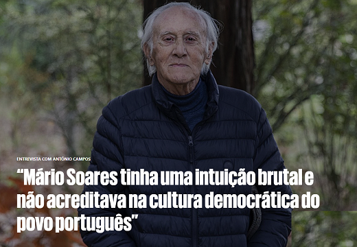 Mário Soares tinha uma intuição brutal e não acreditava na cultura