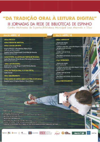 III Jornadas Da Rede De Bibliotecas De Espinho | Da Tradição Oral à ...