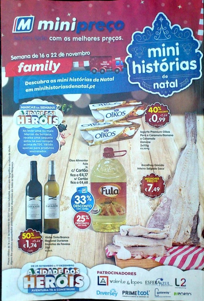 ANTEVISÃO FOLHETO MINIPREÇO FAMILY 16a22NOV