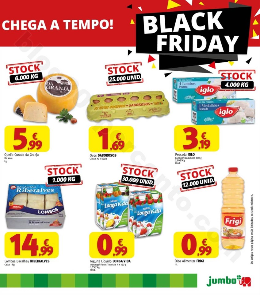 Antevisão Folheto JUMBO Black Friday de 24 a 28 n Antevisão folheto Promoções Jumbo Black Friday 24a28 nov
