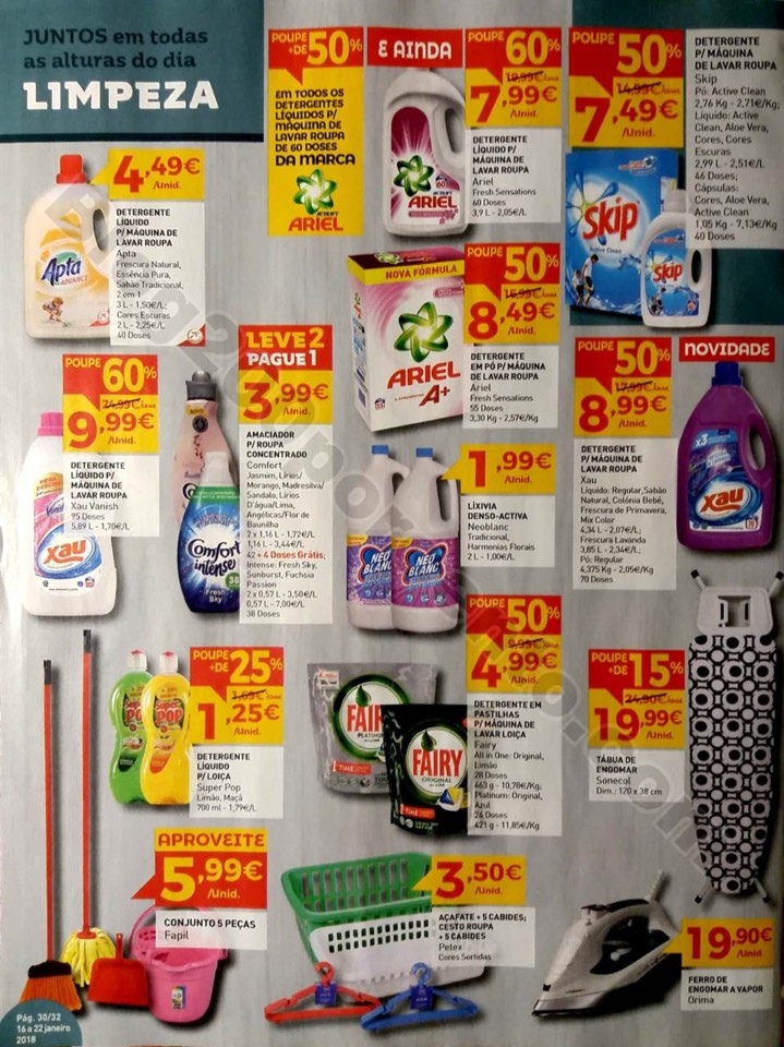 antevisão folheto Intermarché 16a22jan