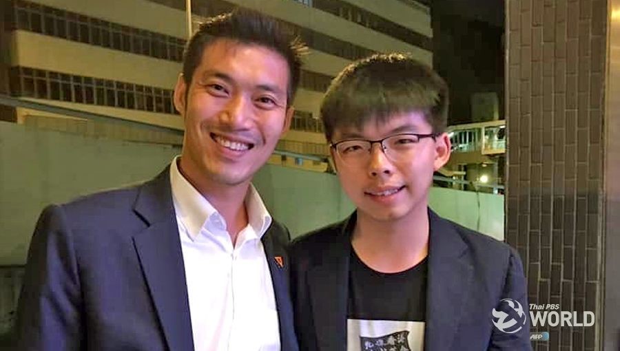 US-puppets Thanathorn Juangroongruangkit and Joshua Wong US-puppets Thanathorn Juangroongruangkit and Joshua Wong