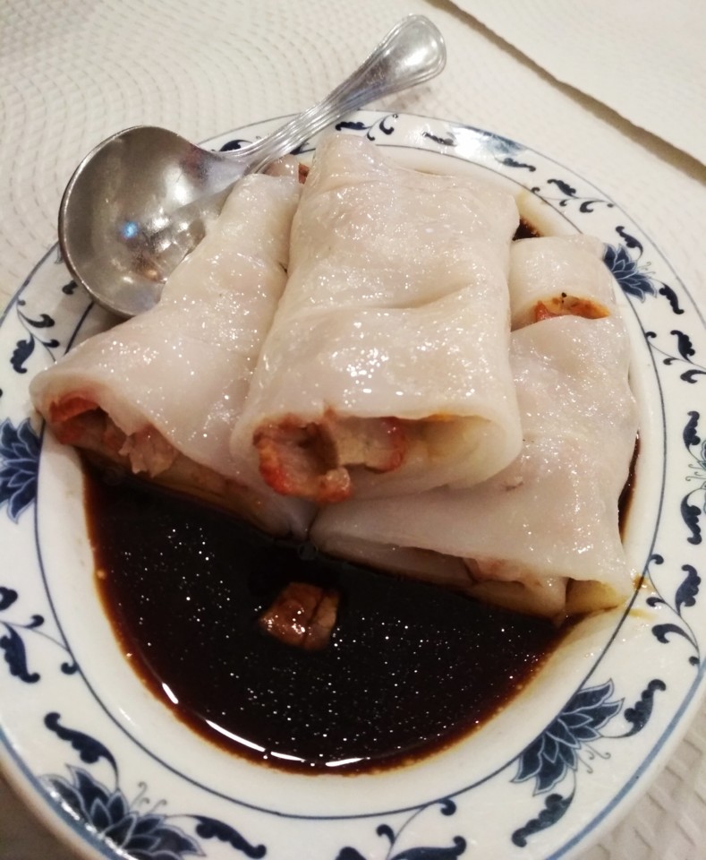 Grande Palácio Hong Kong - Rolos de Farinha de Arroz com Porco e Mel