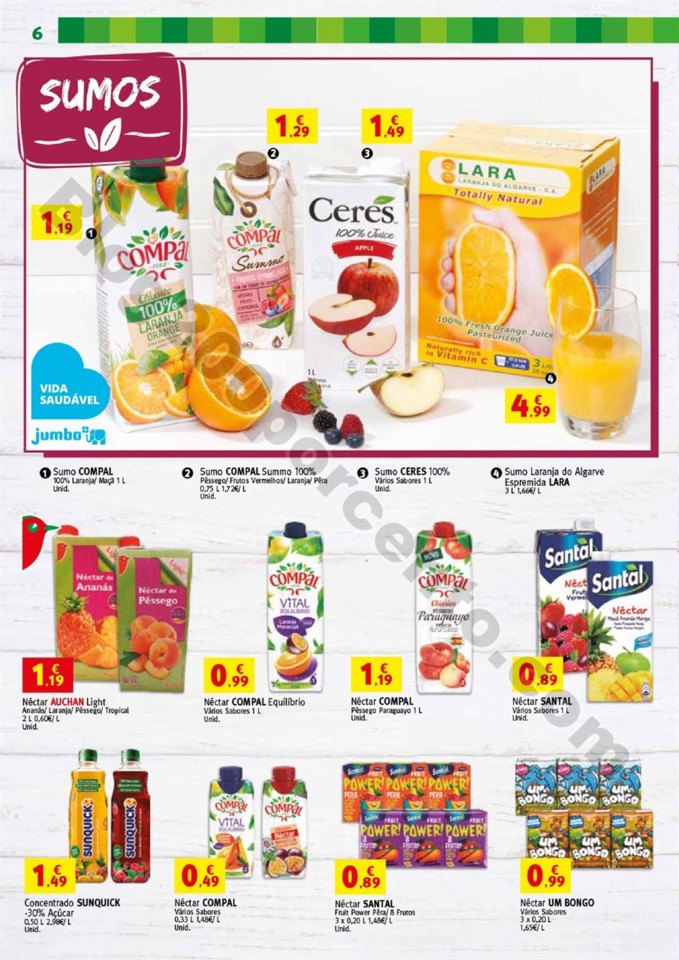 folheto promoções Jumbo 6a16ago