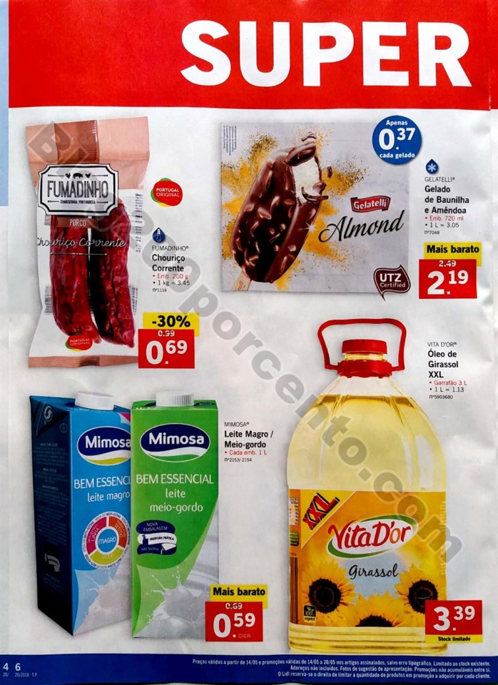 antevisão folheto LIDL 14a20maio