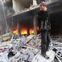 Ataques aéreos leais Pr. Sírio. B. Douma, Damasc