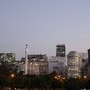 Amanhecer no Rio - Edif&iacute;cios da regi&atilde;o da Cinel