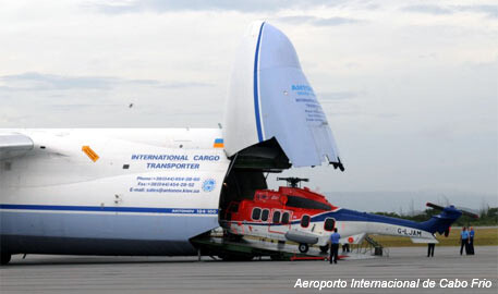 Aeroporto Internacional de Cabo Frio RJ - Antonov