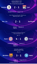 jogos 8avos de final da Liga dos Campeões.png jogos 8avos de final da Liga dos Campeões.png
