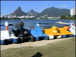 Lagoa Rodrigo de Freitas - Pedalinhos Pedra da Gá