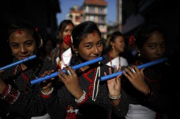 Ano Novo pelos Neuaris, Nepal