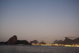 A cidade do Rio vista de Niter&oacute;i no amanhecer des