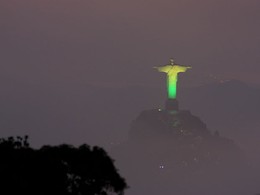 Amanhecer no Rio - Domingo 16.06.13, Cristo Rede d