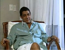Zeca Pagodinho - Foto reprocu&ccedil;&atilde;o Fant&aacute;scido TV 